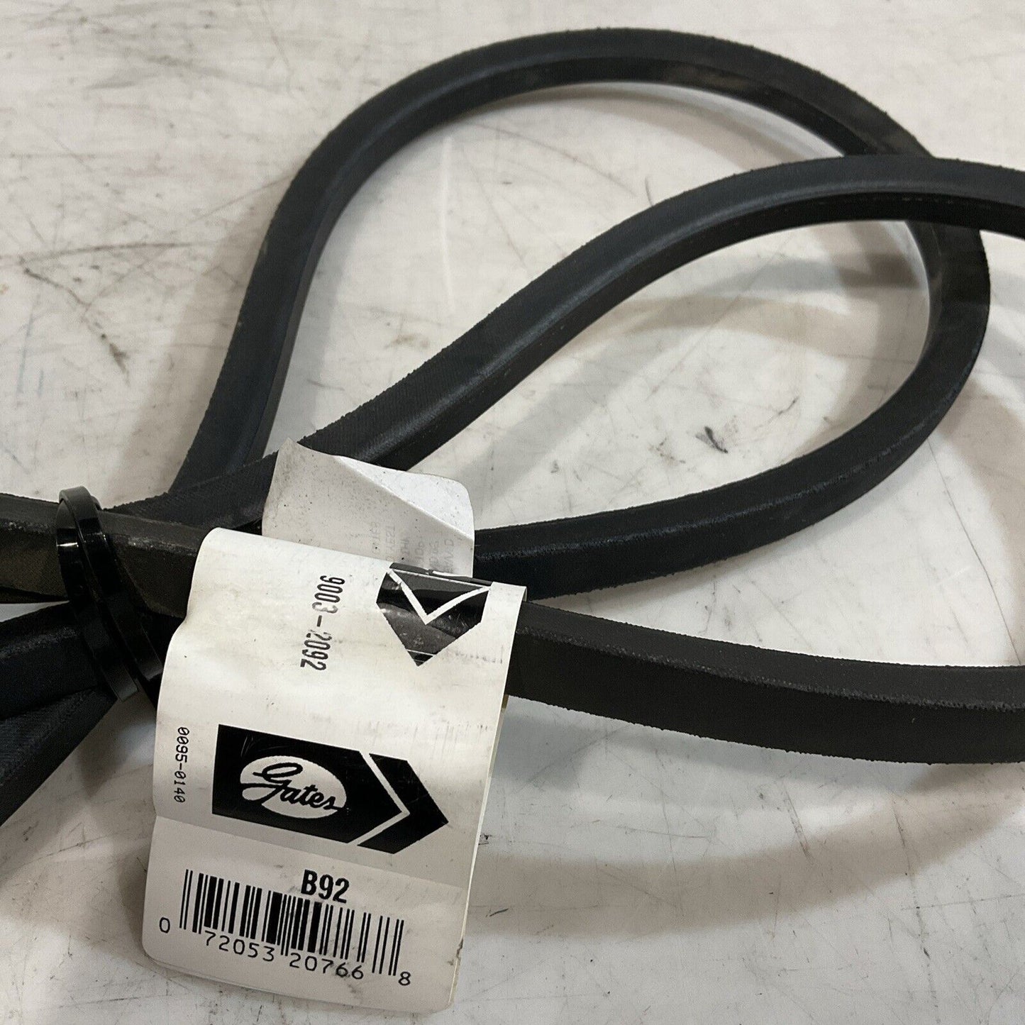 GATES HI-POWER II B92  ARC231584  BELT.V HEAVY DUTY  UTY  1BAND 95  LOT OF 4 K9S