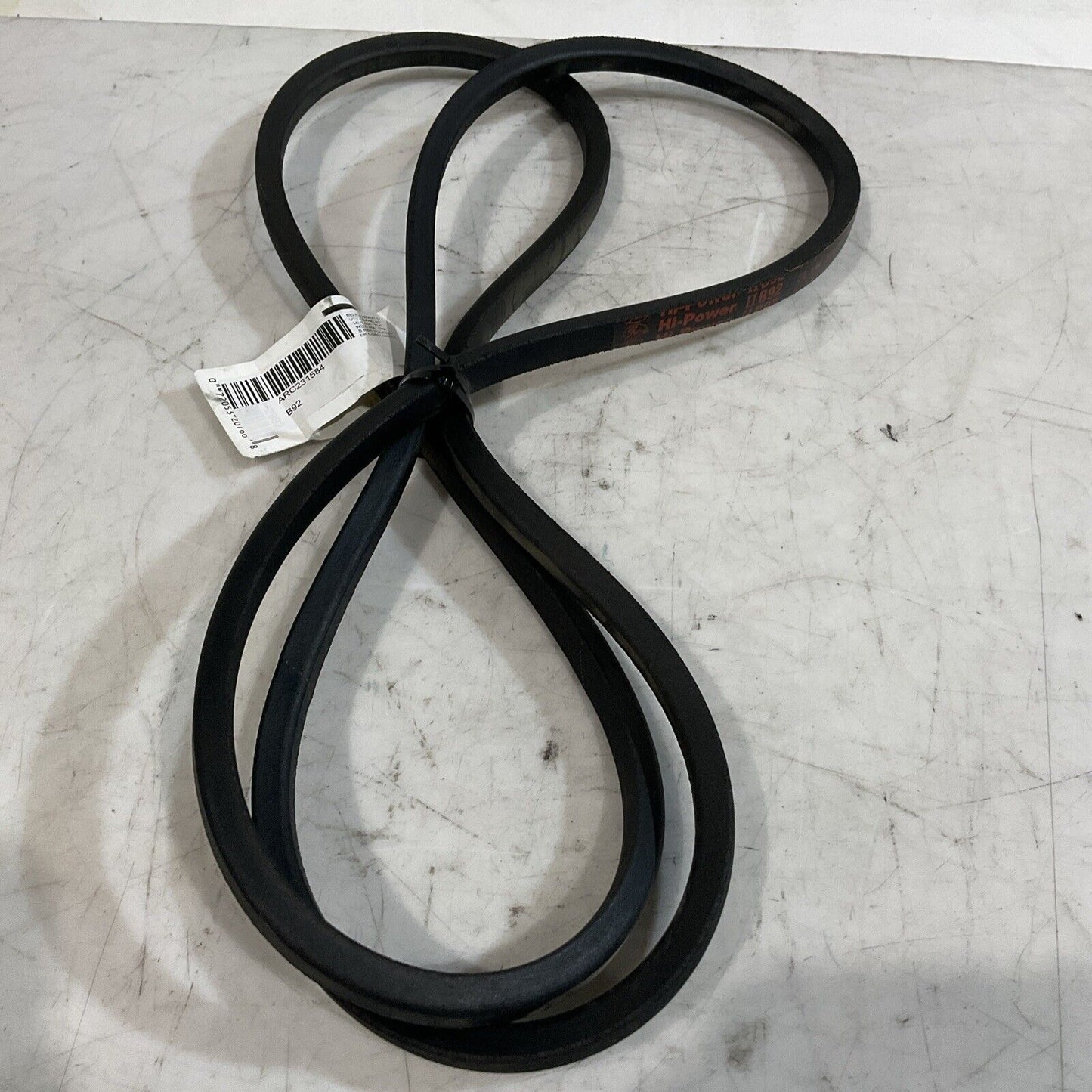 GATES HI-POWER II B92  ARC231584  BELT.V HEAVY DUTY  UTY  1BAND 95  LOT OF 4 K9S