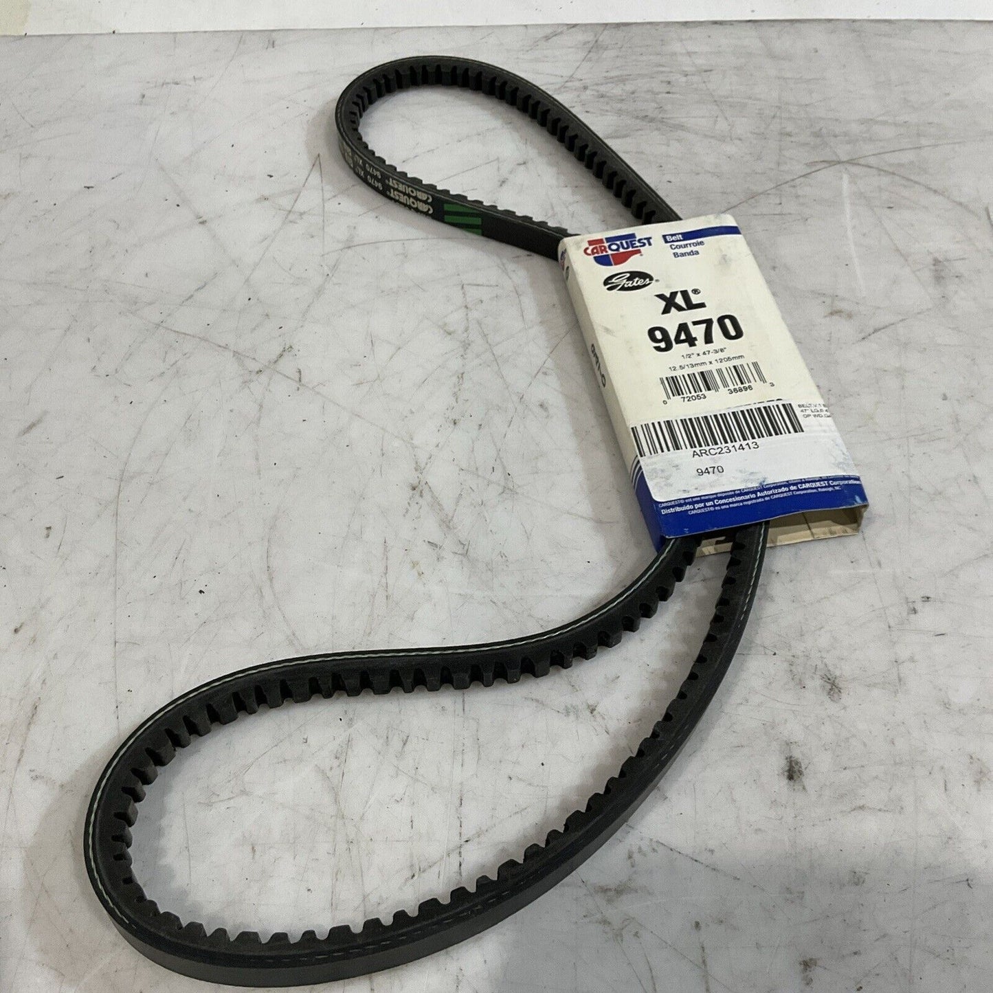 GATES  XL9470 ARC231413 9070 BELT  V1 BAND 47LG O.47T OP WD LOT OF 5 K9S