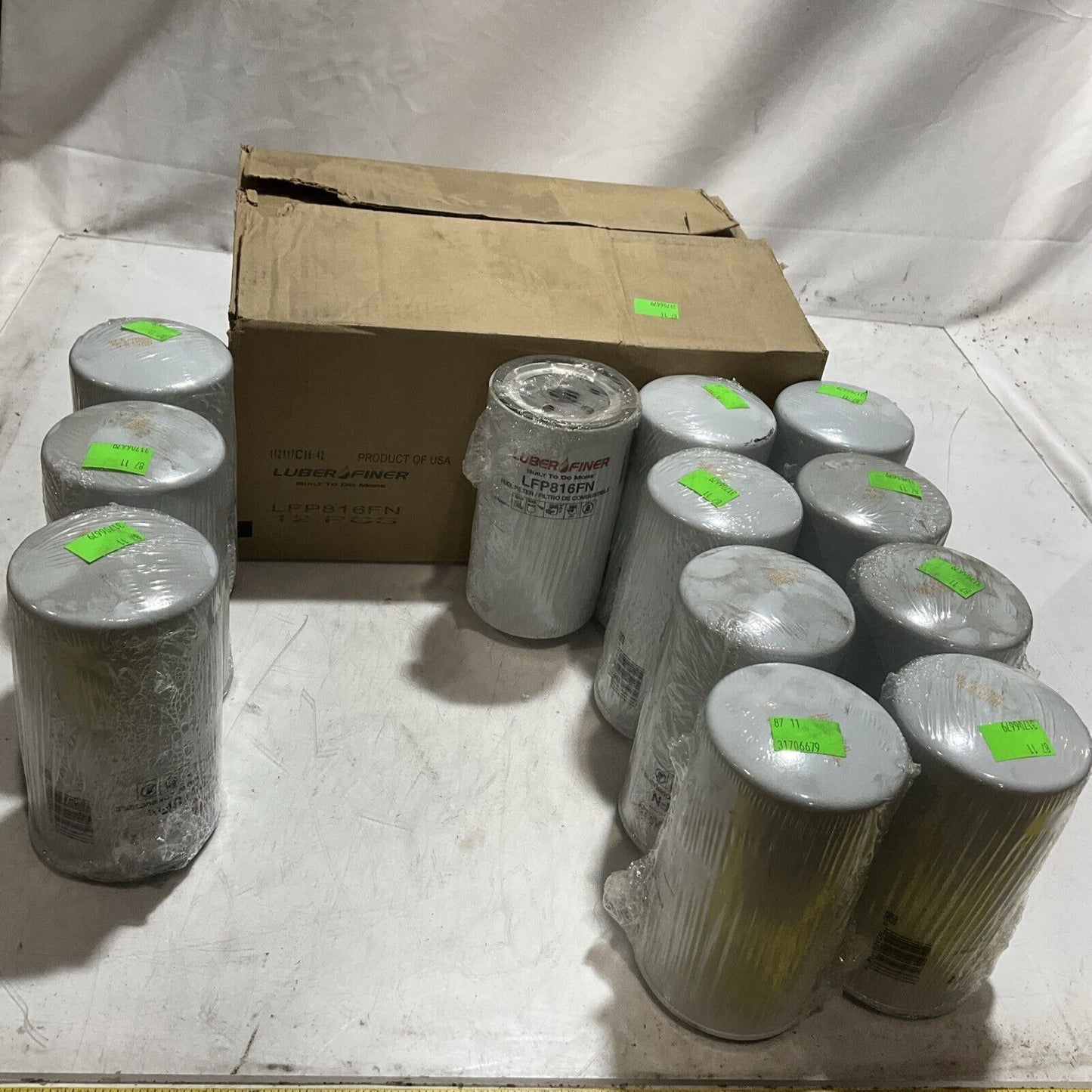 LUBERFINER  LFP816FN   FUEL FILTER   QTY 12  E3G