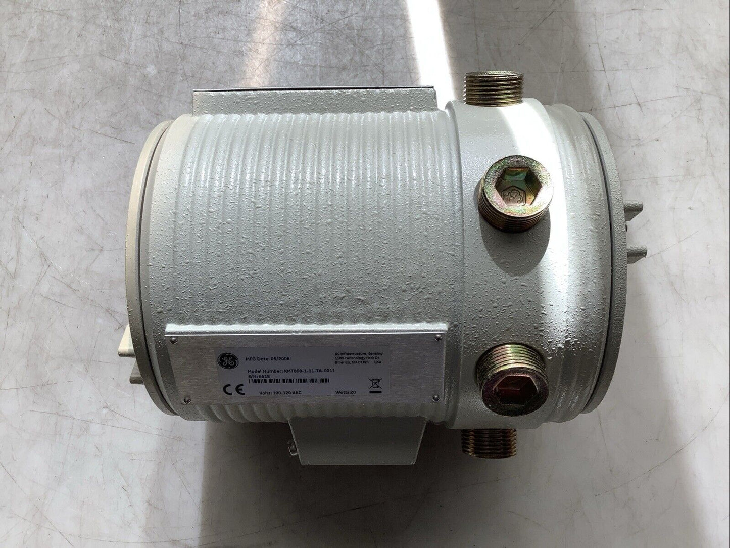 GENERAL ELECTRIC XMT868-1-11-TA-0011 XMT868 ULTRASONIC FLOW TRANSMITTER