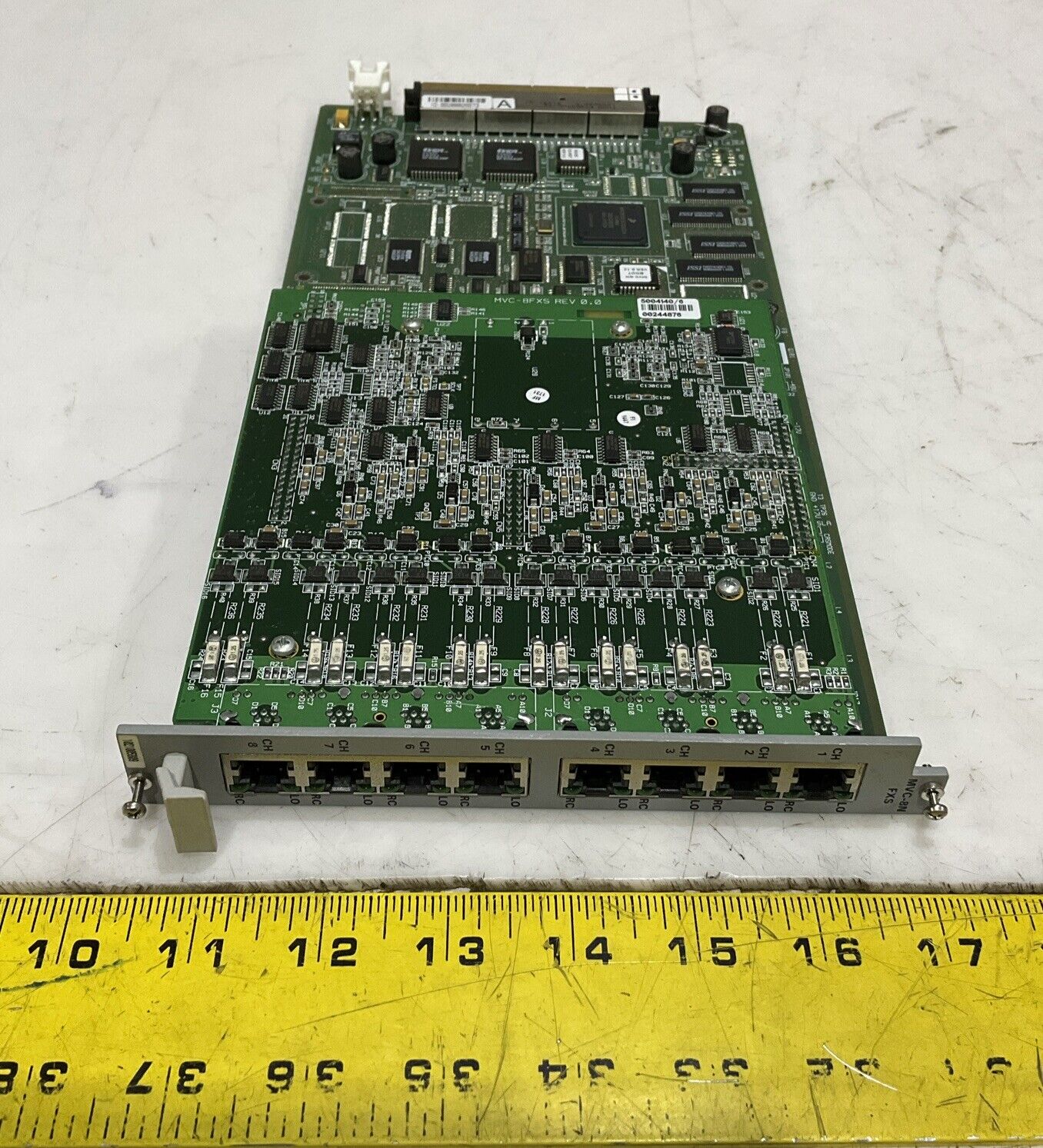 RAD MP2100M-MVC-8N/FXS/NEBS(A)  8CHANNEL  PCM MODULE  FXS INTERFACE CIRCUIT  T6Y
