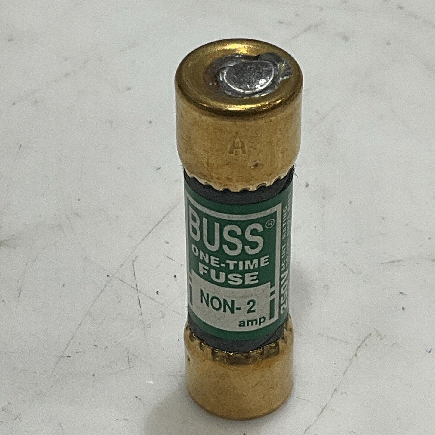 BUSS COOPER NON-2 ONE-TIMW ONE-TIME FUSE 250V CLASS K5 LOT OF 10 T6Y