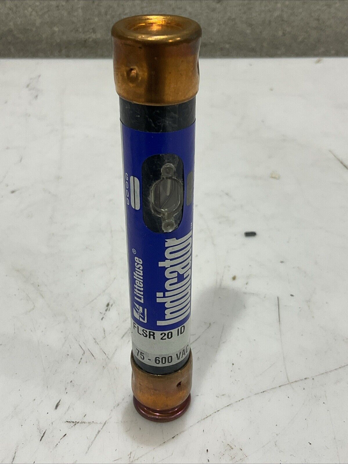 LITTELFUSE FLSR 29 ID INDICATOR TIME DELAY DUEL ELEMENT FUSE CLASS RK5 LOT OF 8