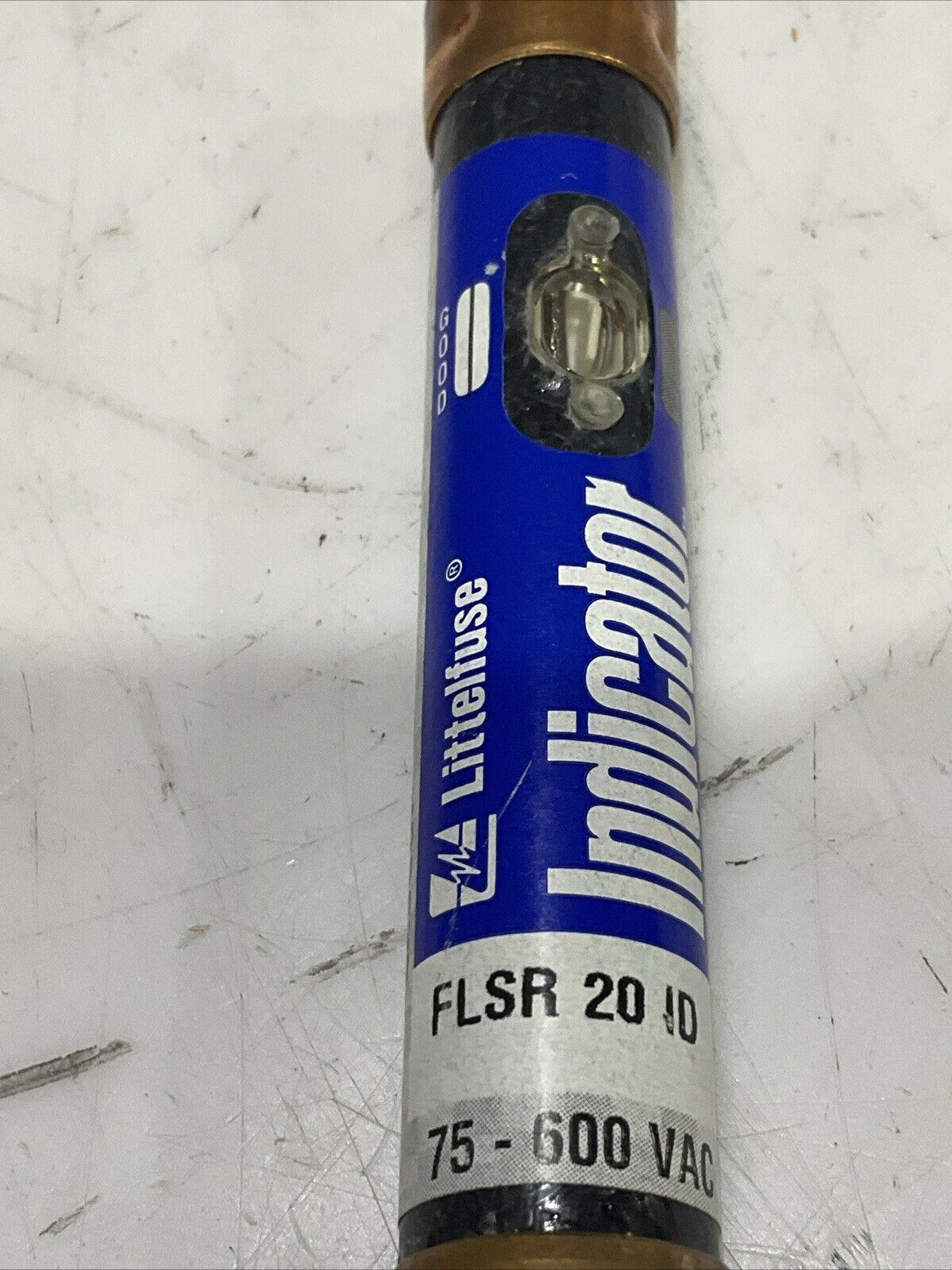 LITTELFUSE FLSR 29 ID INDICATOR TIME DELAY DUEL ELEMENT FUSE CLASS RK5 LOT OF 8