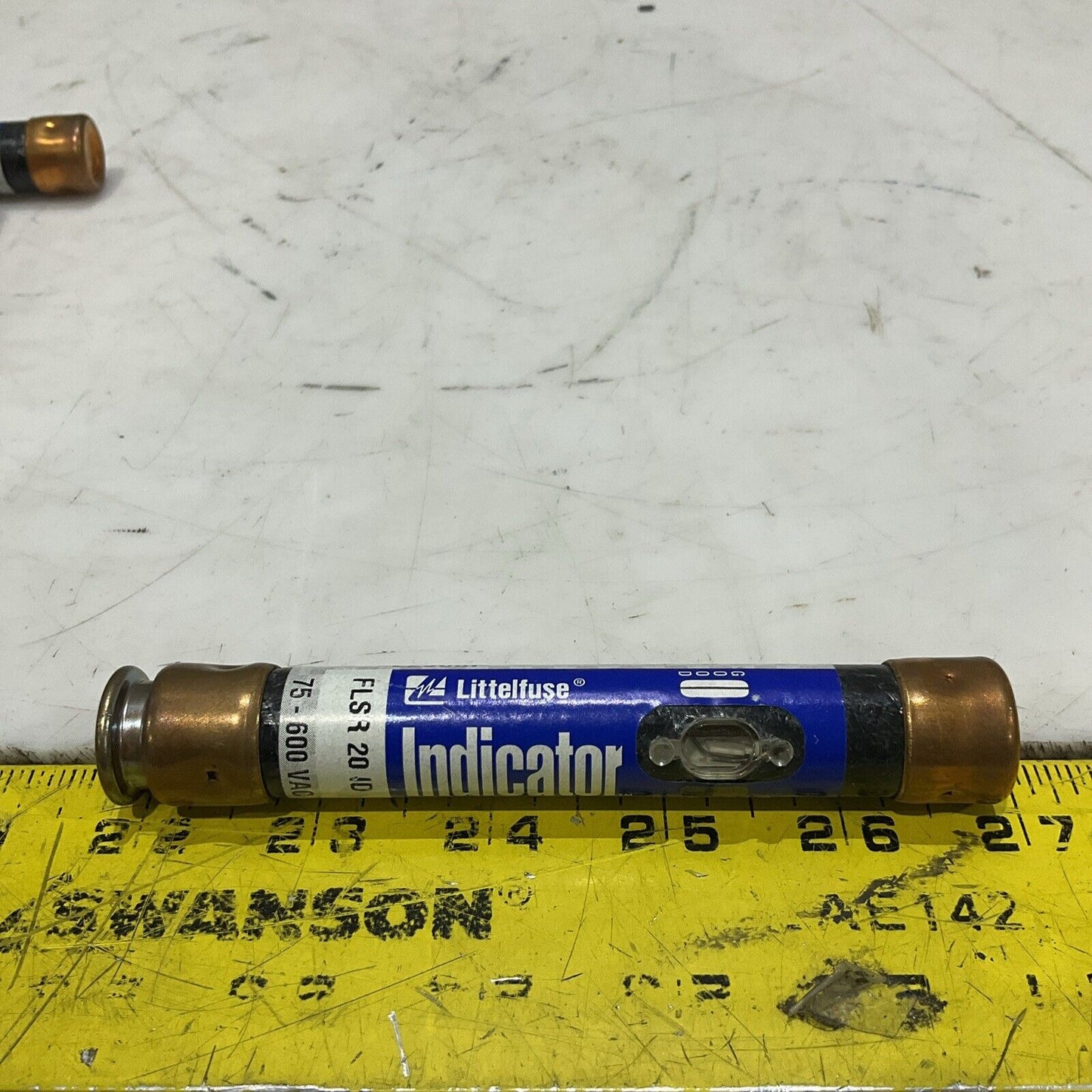 LITTELFUSE FLSR 29 ID INDICATOR TIME DELAY DUEL ELEMENT FUSE CLASS RK5 LOT OF 8