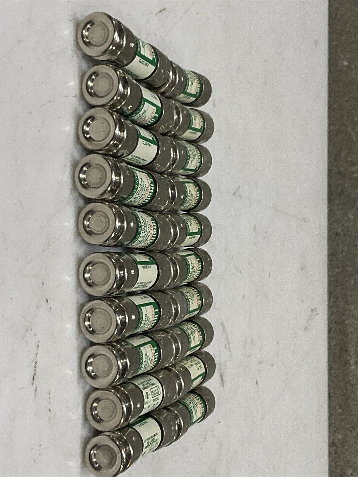LITTELFUSE FLNR 6 1/4 SLO-BLO TIME DELY DUAL CURRENT LIMITING FUSE LOT OF 20 T9Y