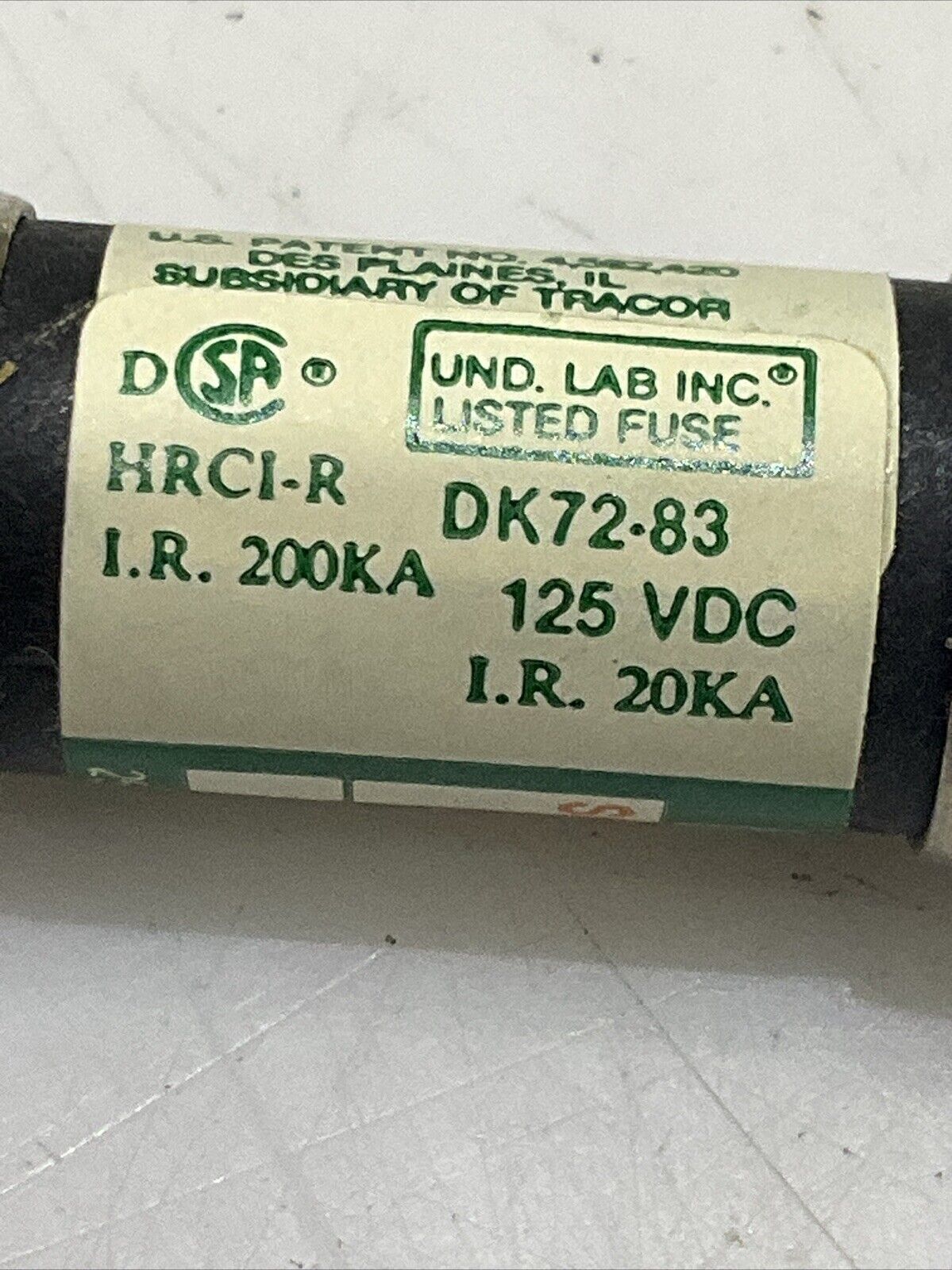 LITTELFUSE FLNR 6 1/4 SLO-BLO TIME DELY DUAL CURRENT LIMITING FUSE LOT OF 20 T9Y