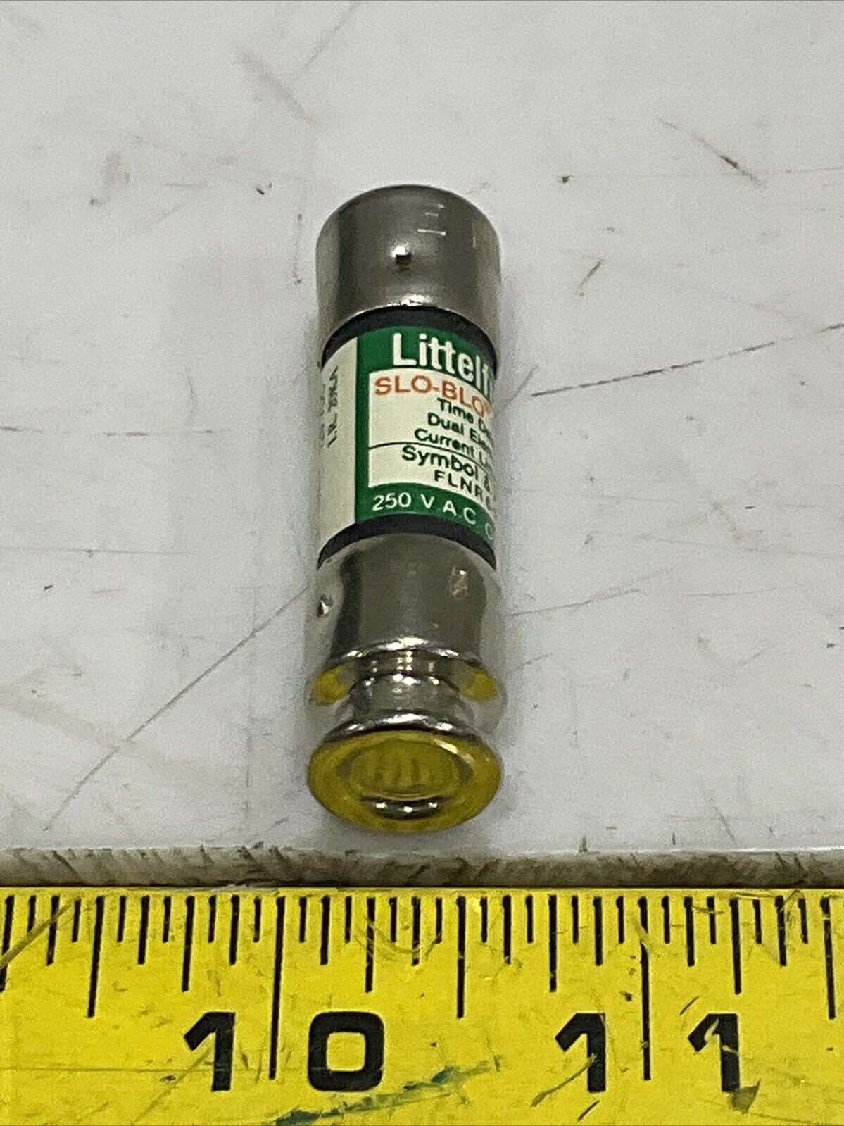 LITTELFUSE FLNR 6 1/4 SLO-BLO TIME DELY DUAL CURRENT LIMITING FUSE LOT OF 20 T9Y
