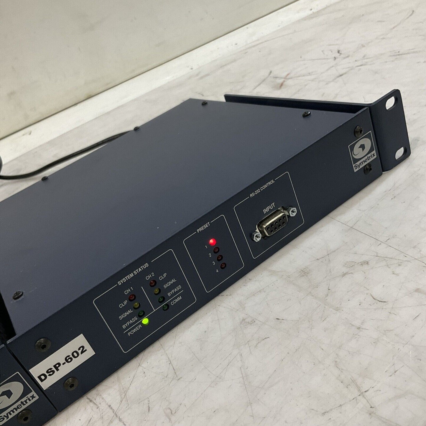 SYMETRIX  322 DSP ENGINE  CROWN AMPLIFIER REPAIR  POWER SUPPLY  DSP-601-602  T9A