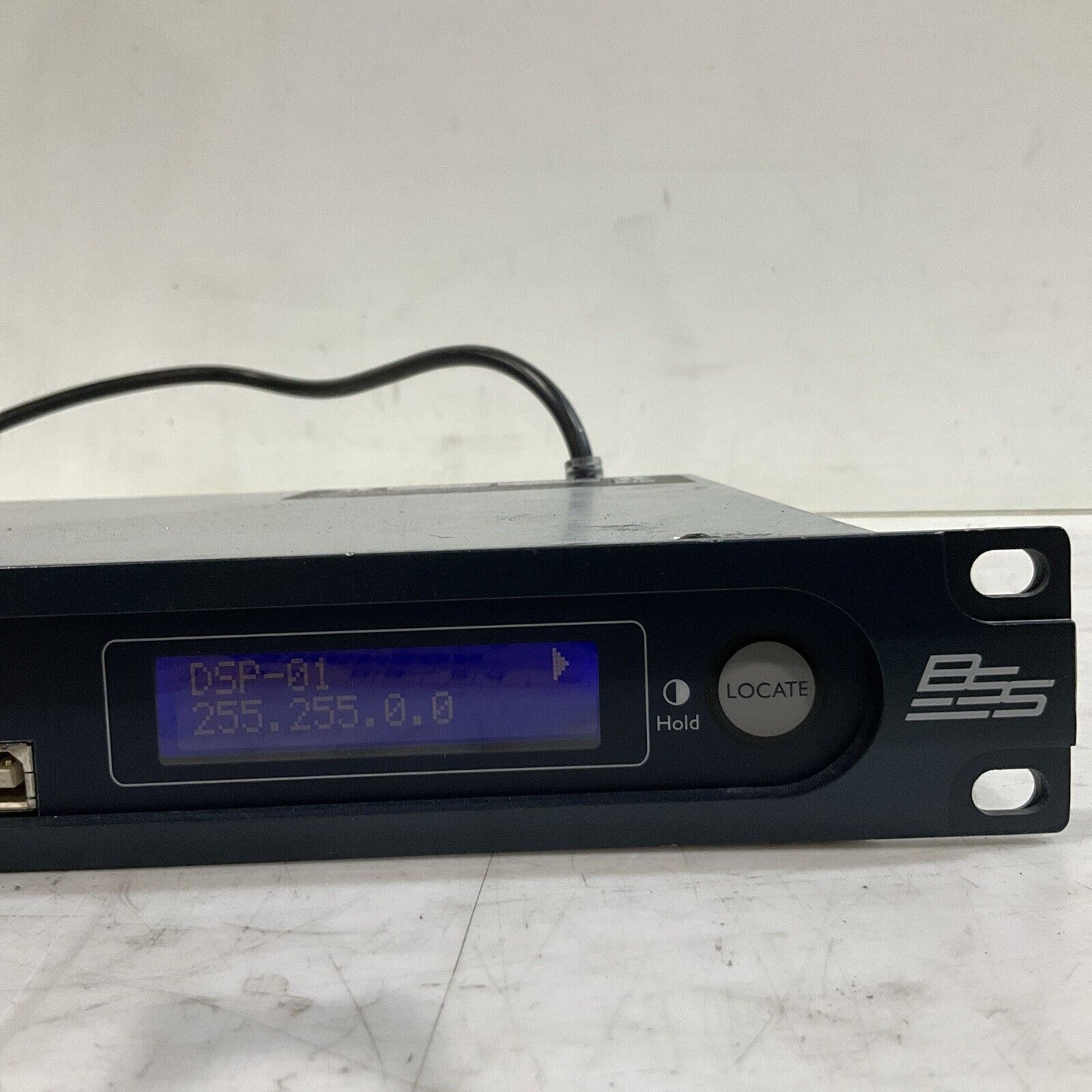 SOUNDWEB LONDON BSS BLU-80 12X4-U SIGNAL PROCESSOR  LOCATOR 240VAC  50/60HZ  T9S