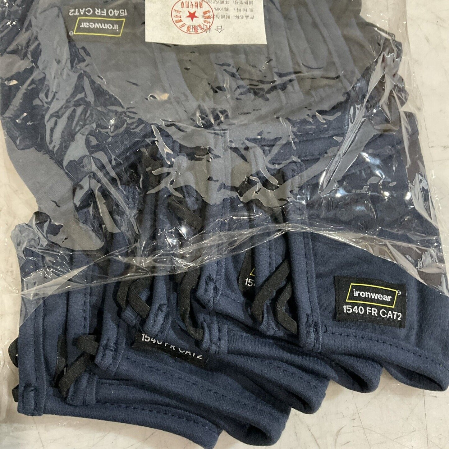 IRONWEAR  1540FR-N  FACE MASK  FLAME RESISTANT  QTY 10 EACH BAG  K9S