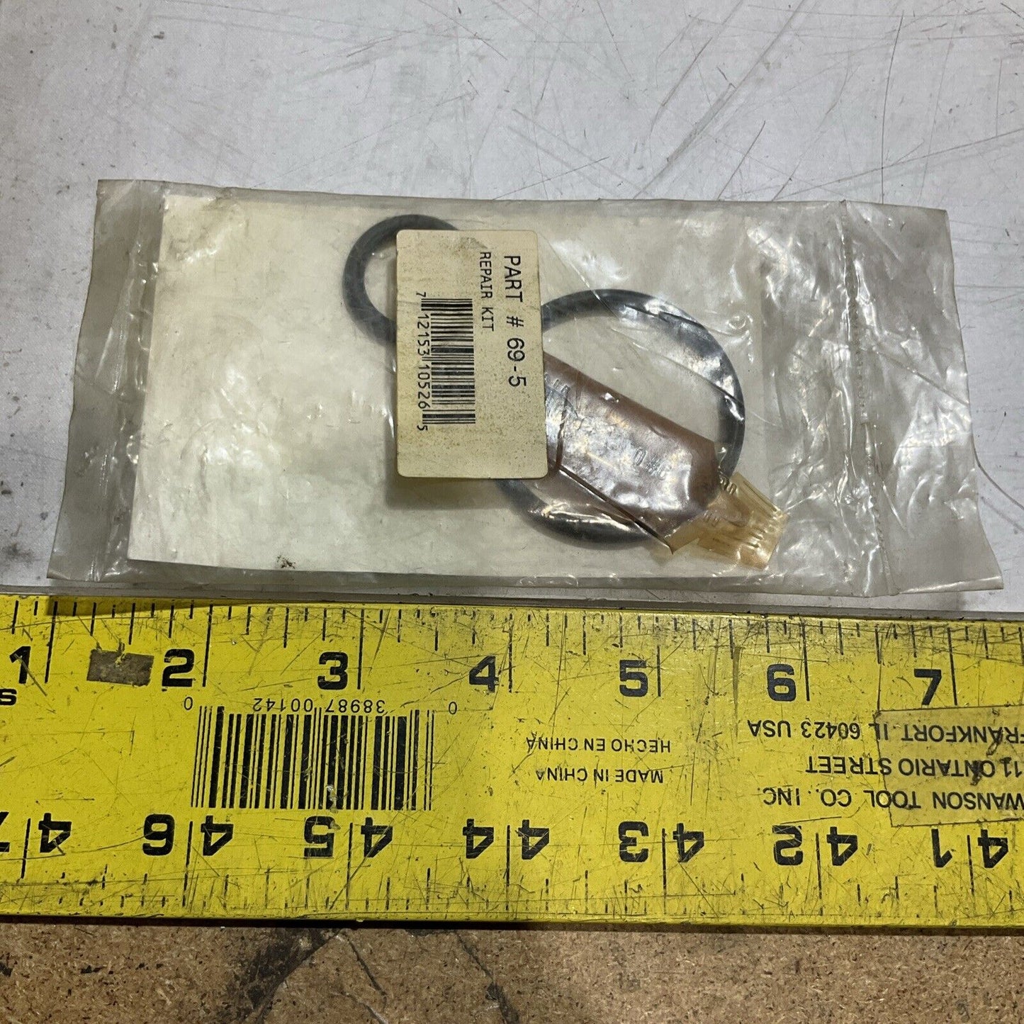 SEALCO 69-5  REPAIR KIT FOR  6900 AND 110188 AIR STARTER  VALVES  LOT OF  19 K9S