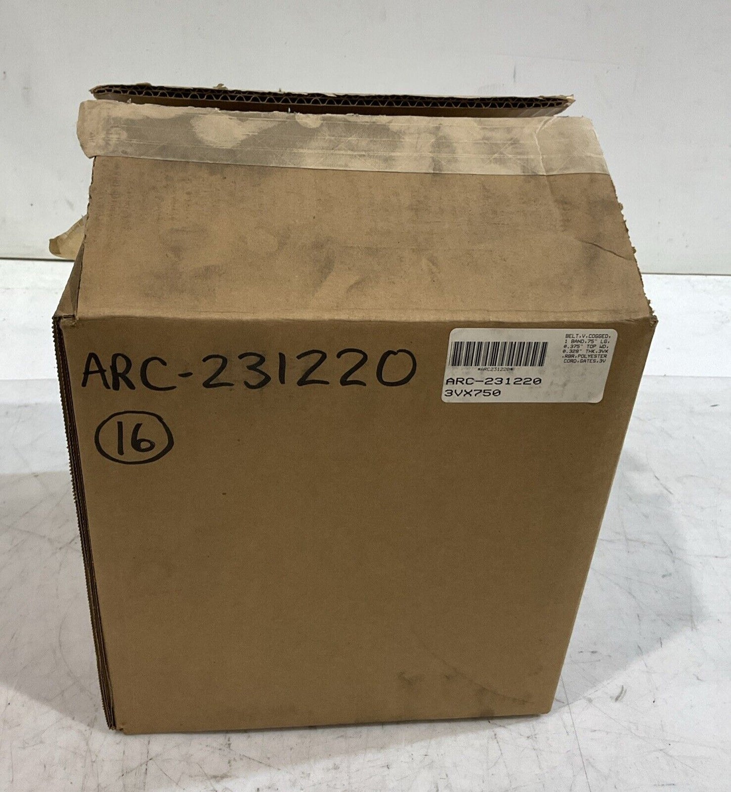GATES 3VX750 SUPER  HC BELT COGGED 1 BAND K9S