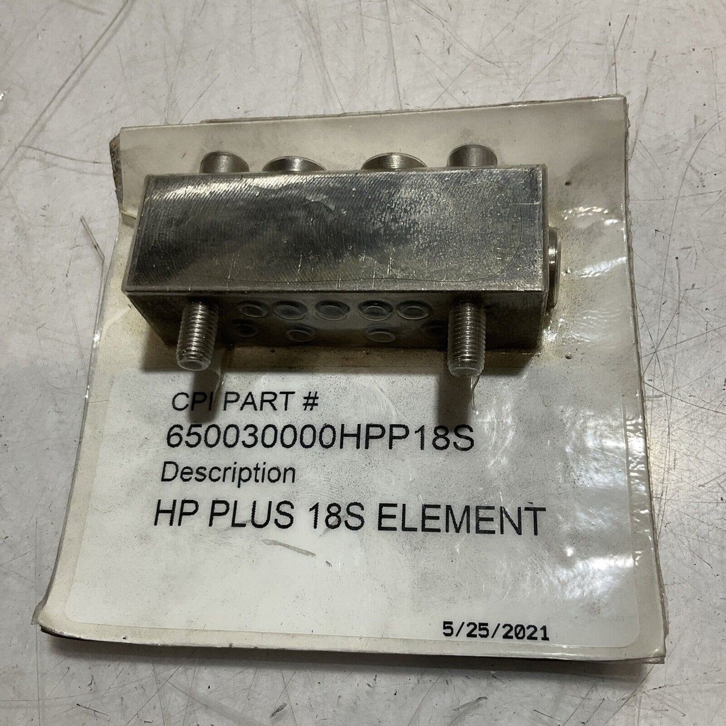 CPI   650030000HPP18S  HP PLUS 18S ELEMENT  K9S