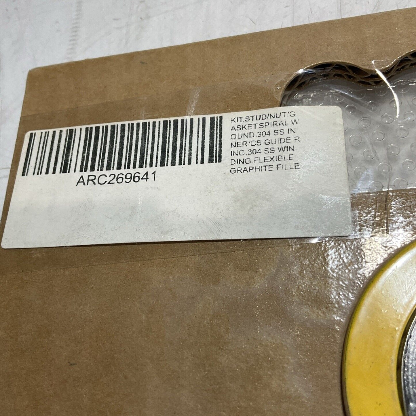 GHX KIT-SNG1-1-150-RF STUD/NUT/G ASKET SPIRAL ,GUIDE ING 304SS DING FLEXIBLE K9S