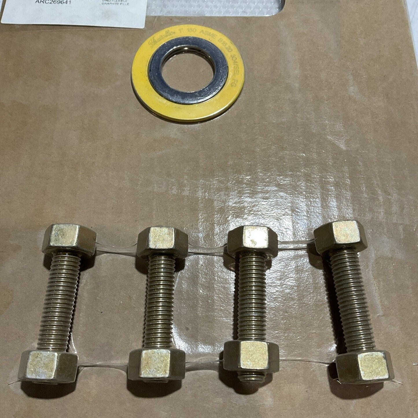 GHX KIT-SNG1-1-150-RF STUD/NUT/G ASKET SPIRAL ,GUIDE ING 304SS DING FLEXIBLE K9S