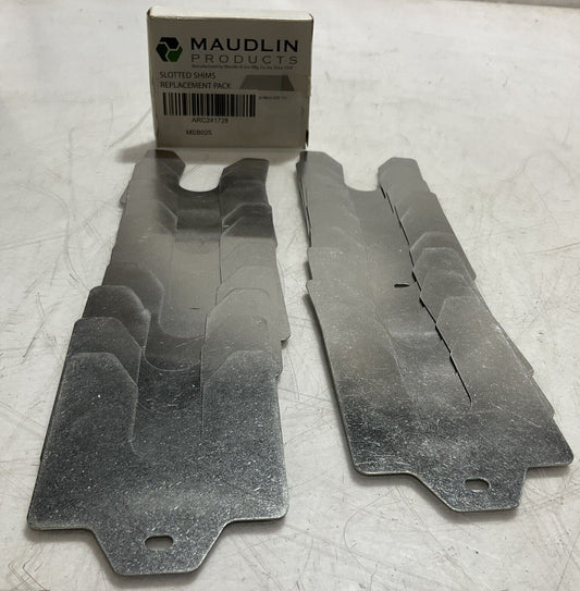 MAUDLIN PRODUCTS MSBO25 SLOTTED SHIMS SIZE 0.025 REPLACEMENT PACK LOT OF 20 K9S