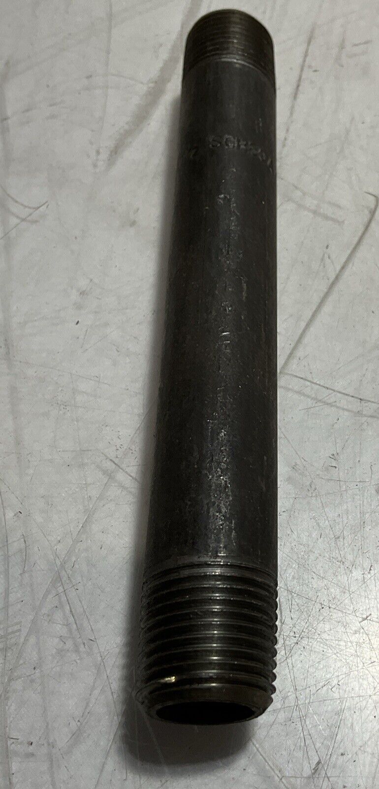 PIPE DECOR 1/2SCH80A/SA106B37756 BLACK INDUSTRIAL STEEL PLUMBING NIPPLE QTY7 K9S