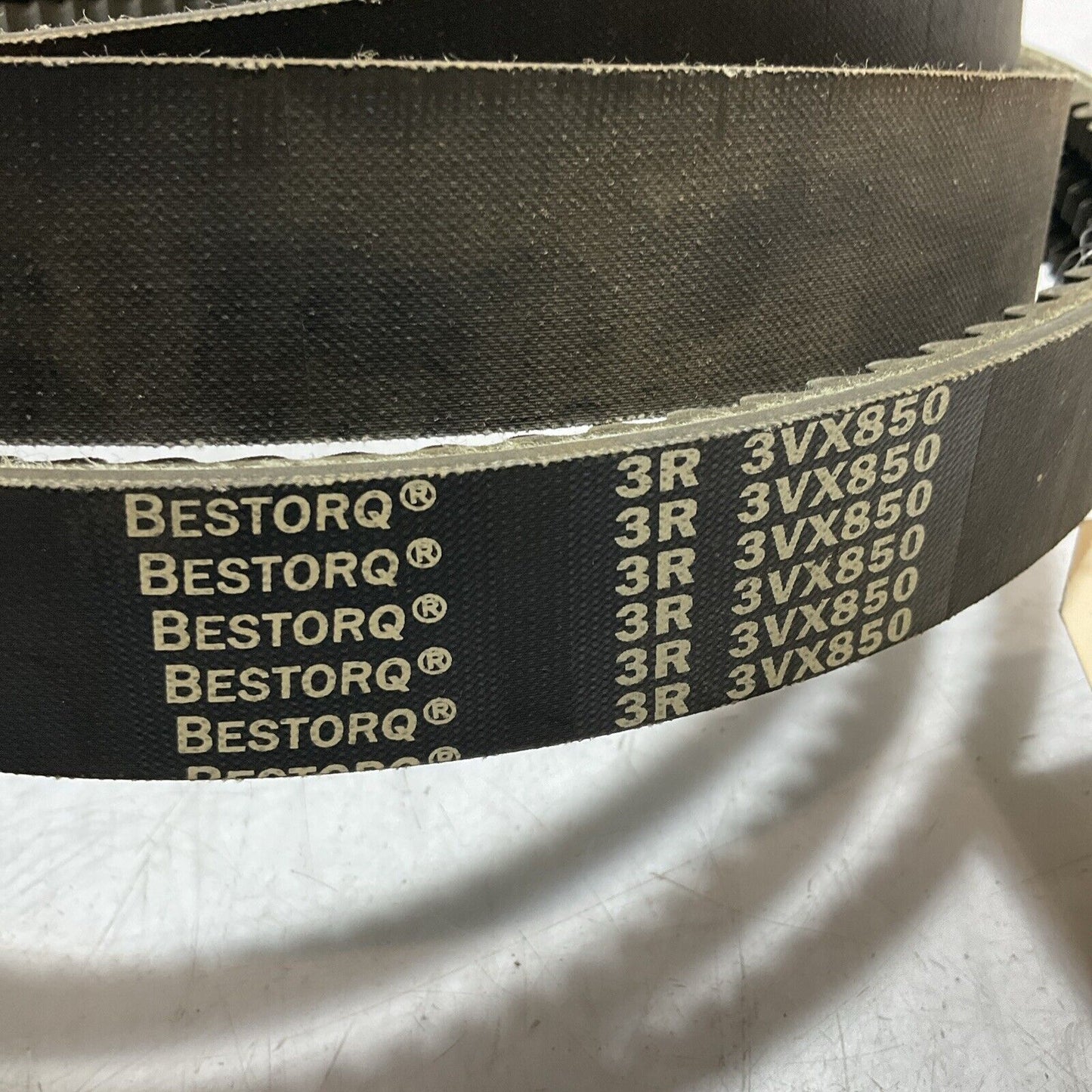 BESTORQ  3R-3VX850  BELT ,V, COGGED  BAND 85”LG0,375.  K9S