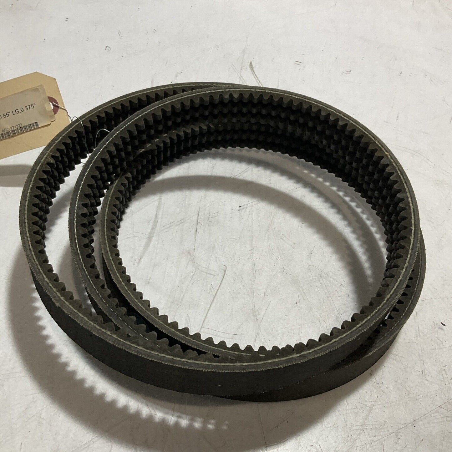 BESTORQ  3R-3VX850  BELT ,V, COGGED  BAND 85”LG0,375.  K9S