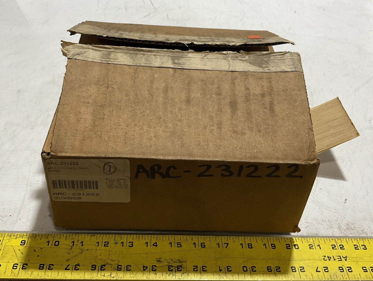 BESTORQ  3R-3VX850  BELT ,V, COGGED  BAND 85”LG0,375.  K9S