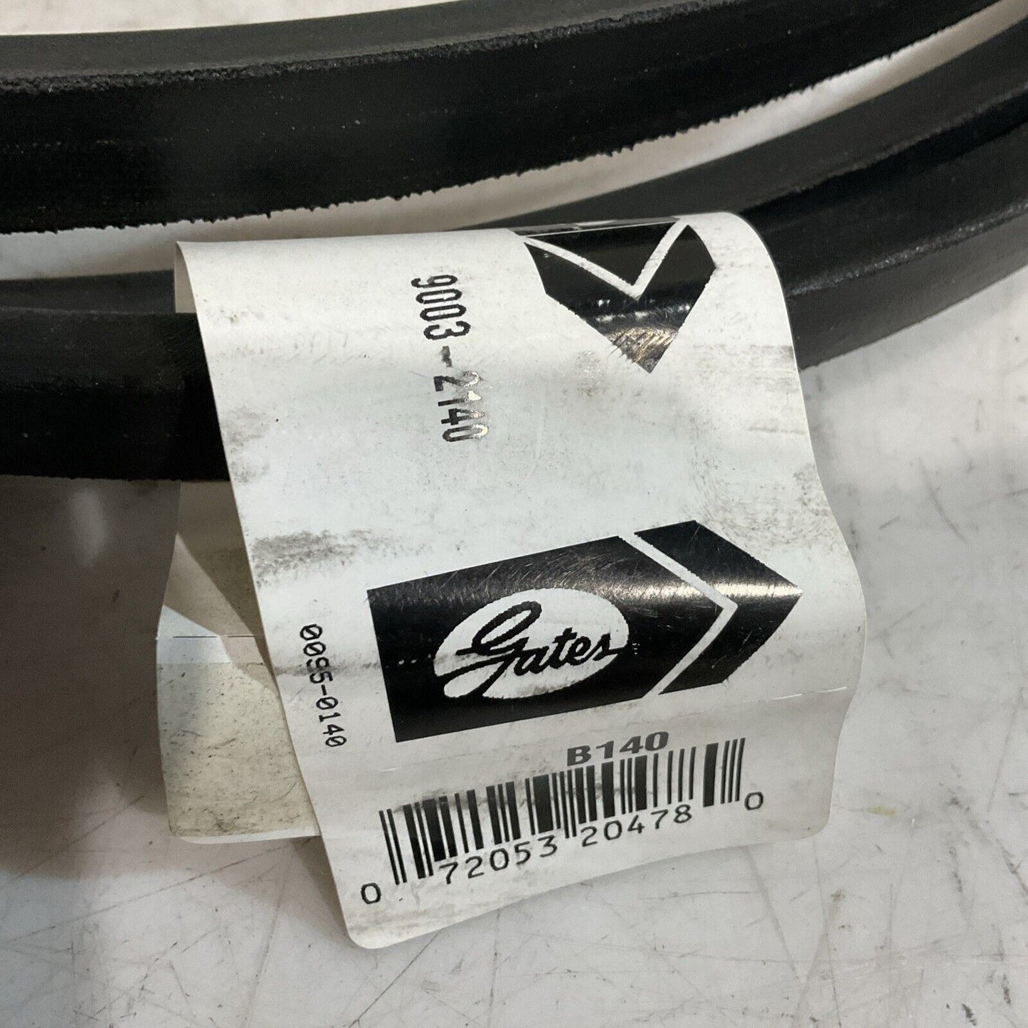GATES  B140 HI-POWER   BELTV.1 BAND  143”LG O.656   LOT OF 12 K9S