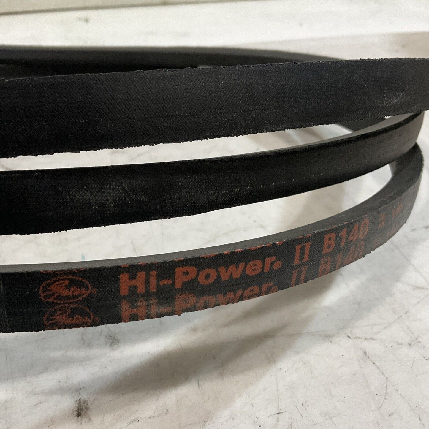 GATES  B140 HI-POWER   BELTV.1 BAND  143”LG O.656   LOT OF 12 K9S