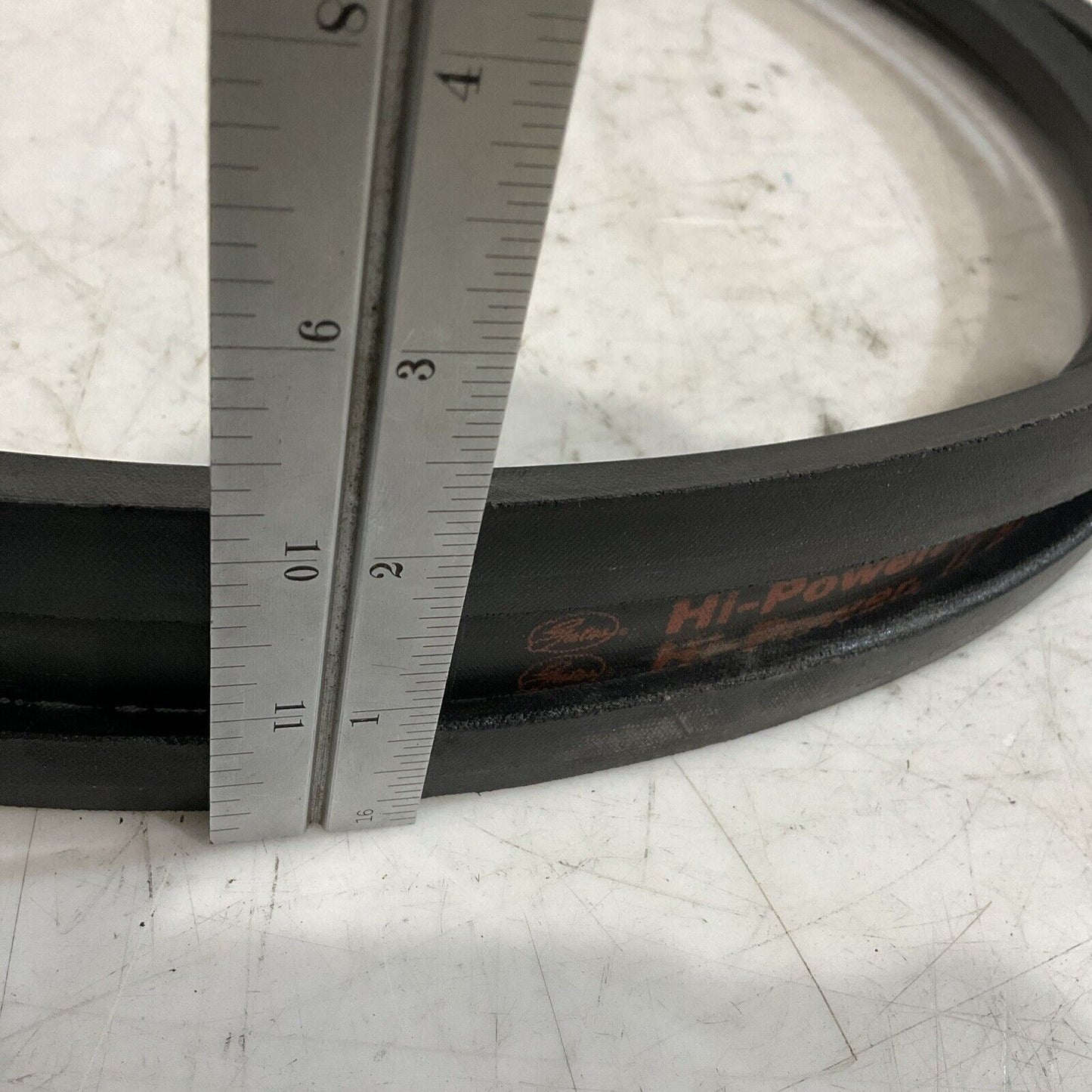 GATES  B140 HI-POWER   BELTV.1 BAND  143”LG O.656   LOT OF 12 K9S