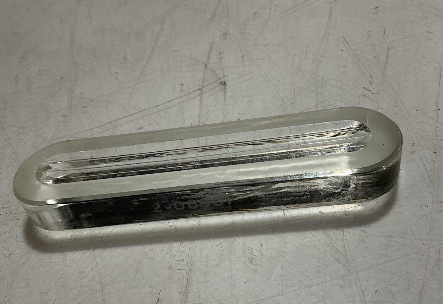 SCHOTT MAXOS 2-06601  GLASS , GAUGE PENBERTHY  140 X 34 X 17 SIZE 2  U3S