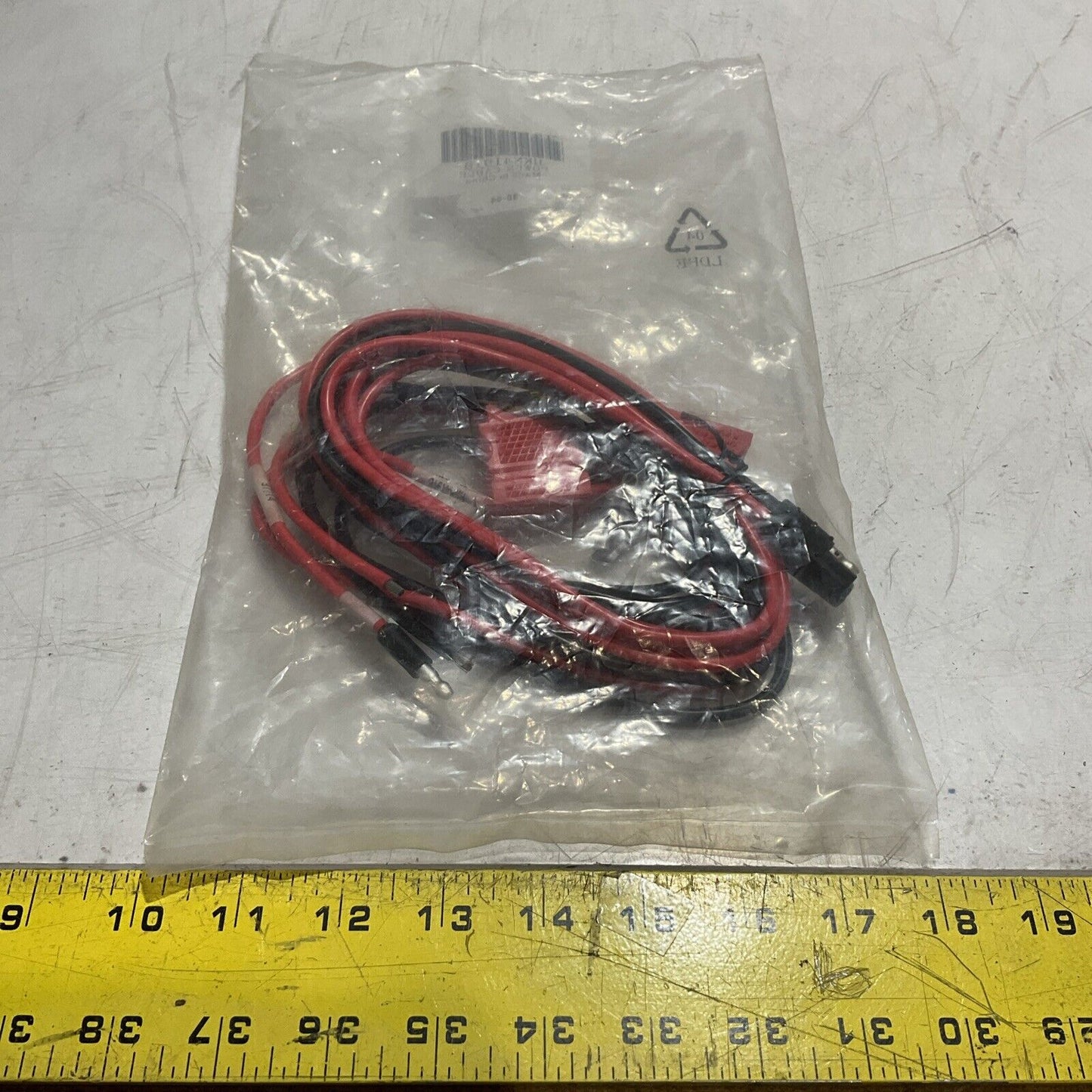 MOTOROLA OEM HK44191 20A-32V AMP  POWER  CABLE  ADAPTER  10FT  U3S