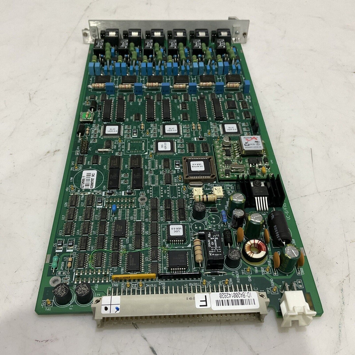 RAD MP-2100M-VC-6/FXS (F)  6CHANNEL PCM VOICE MODULE  FXS INTERFACE CIRCUIT  T6Y