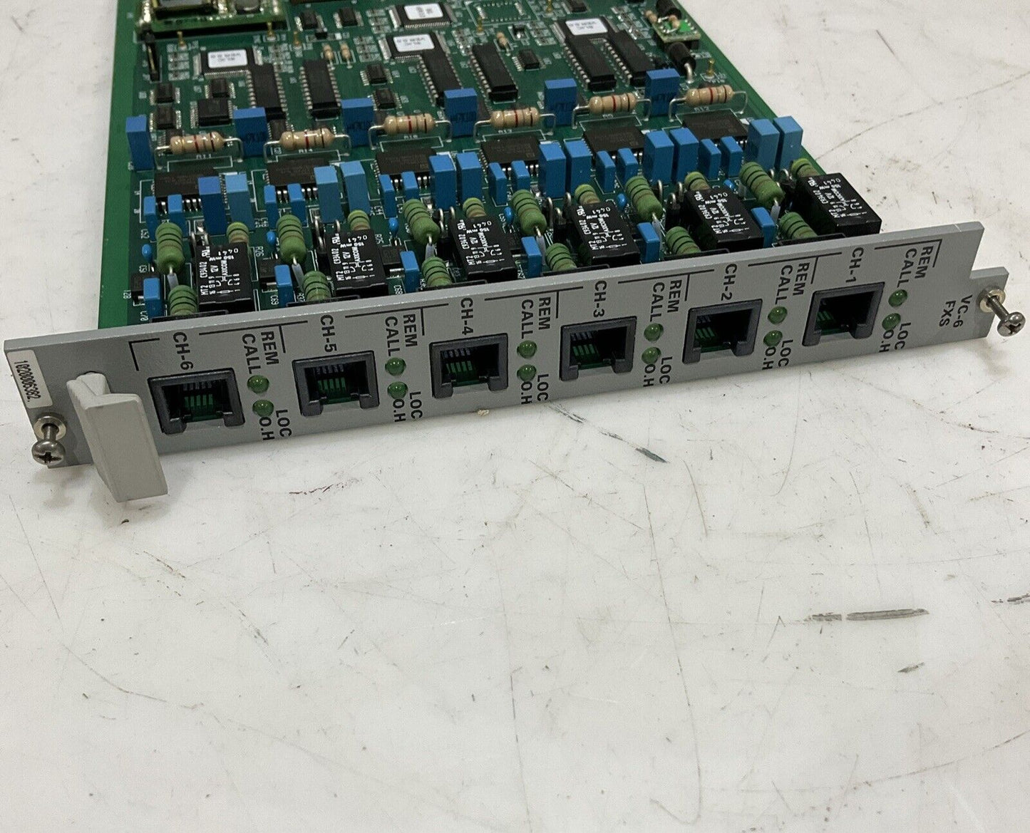 RAD MP-2100M-VC-6/FXS (F)  6CHANNEL PCM VOICE MODULE  FXS INTERFACE CIRCUIT  T6Y