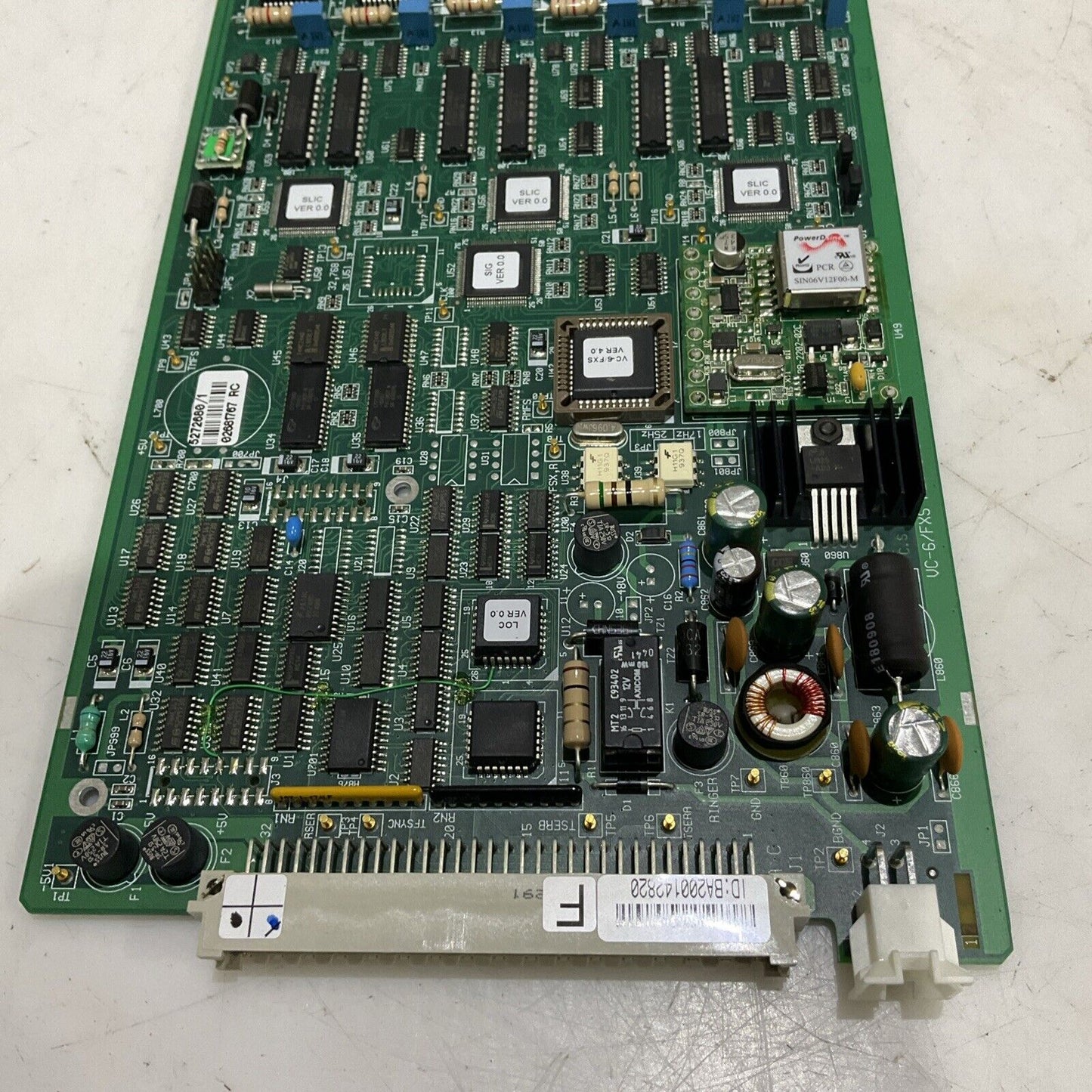 RAD MP-2100M-VC-6/FXS (F)  6CHANNEL PCM VOICE MODULE  FXS INTERFACE CIRCUIT  T6Y