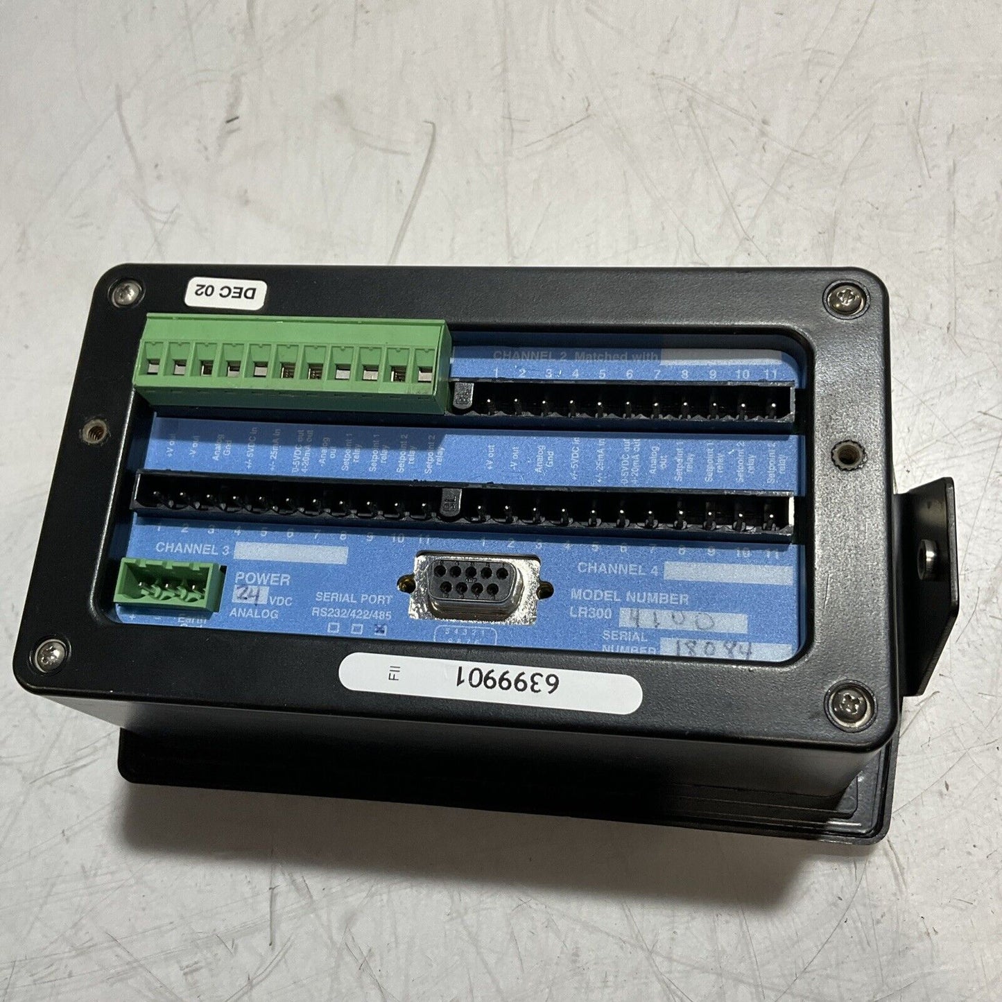 MILLIPORE LR3004100  6399901 CHANNEL  DISPLAY CONTROLLER  U3S