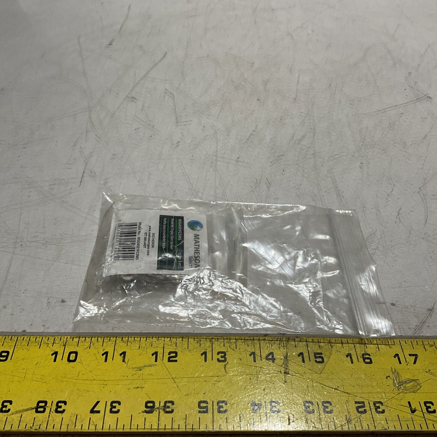 MATHESON MSG4501FC5MS FLINTS  FOR  TRIPLE FLINT STRIKER  LOT OF 5  U3S