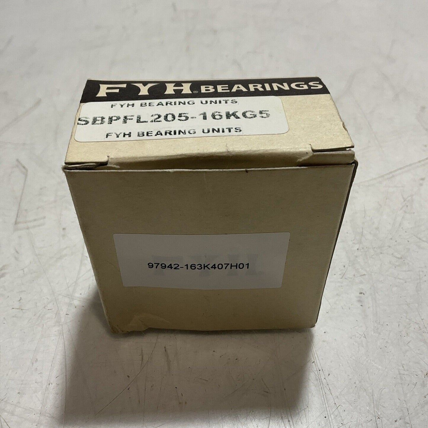 FYH BEARINGS  SBPFL205-16KG5 BEARING FLANGED  UNITS  U3S