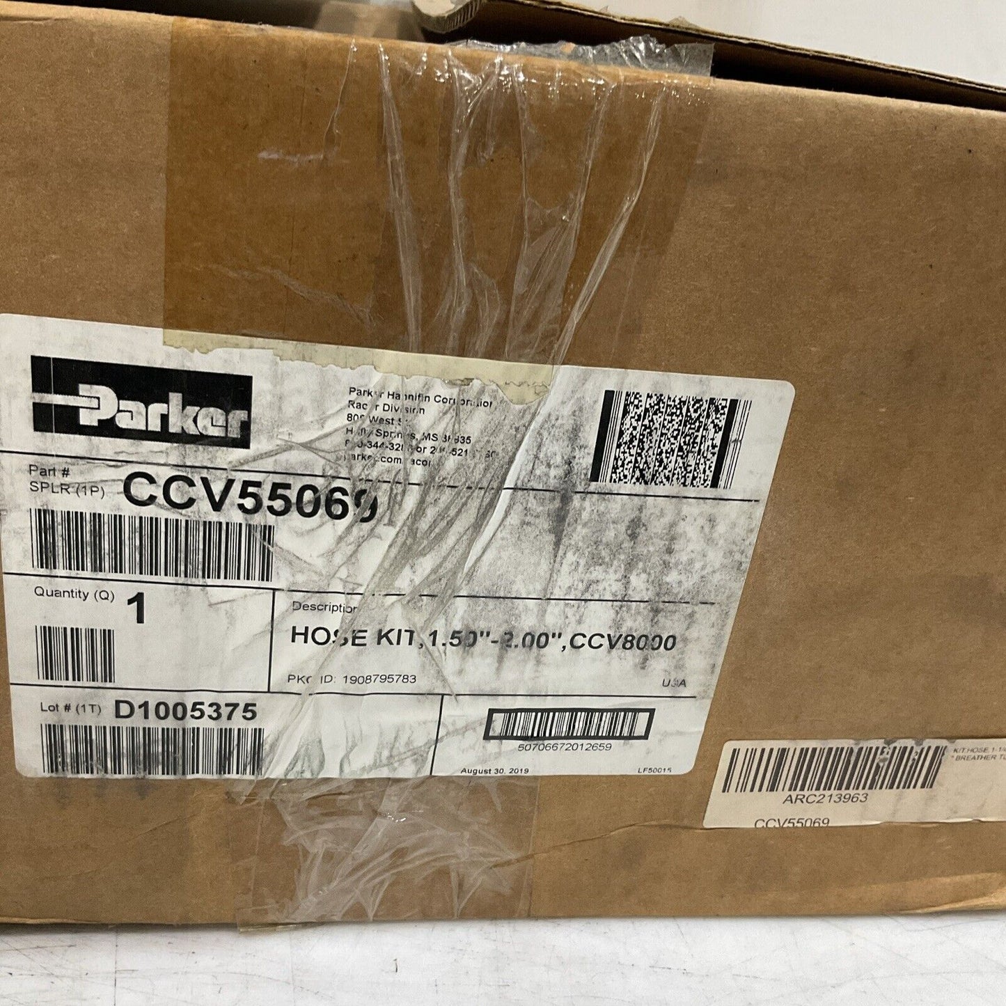 PARKER  CCV55069 RACOR  HOSE KIT 1.50- 2.00 CCV8000  K9S