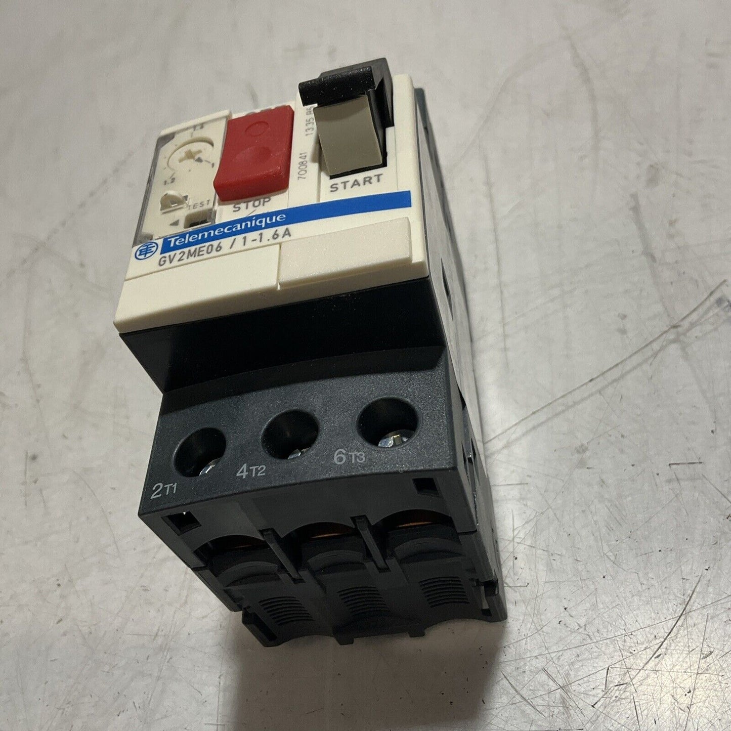 SCHNEIDER - TELEMECANIQUE GV2ME06 / 1-1.6A  MOTOR CIRCUIT BREAKER 50/60HZ U3S