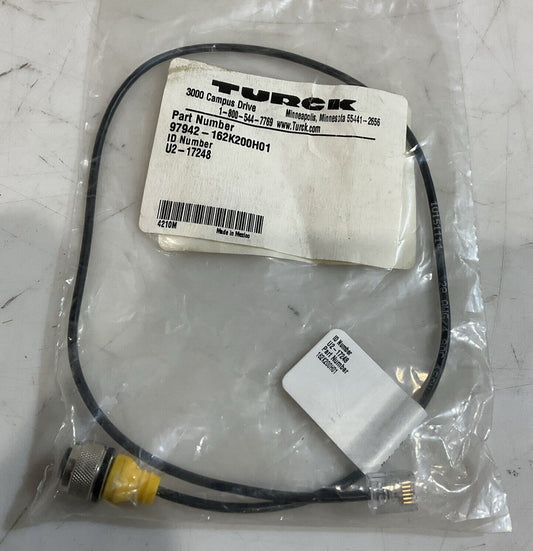 TURCK  162K200H01 ID# US-17248  CABLE ASSEMBLY  150V  U3S