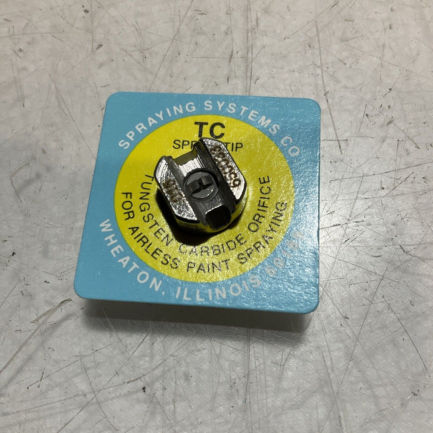 SPRAYING SYSTEMS CO 0.015 TC SPRAY TIP  650033 LOT OF 4 U3S