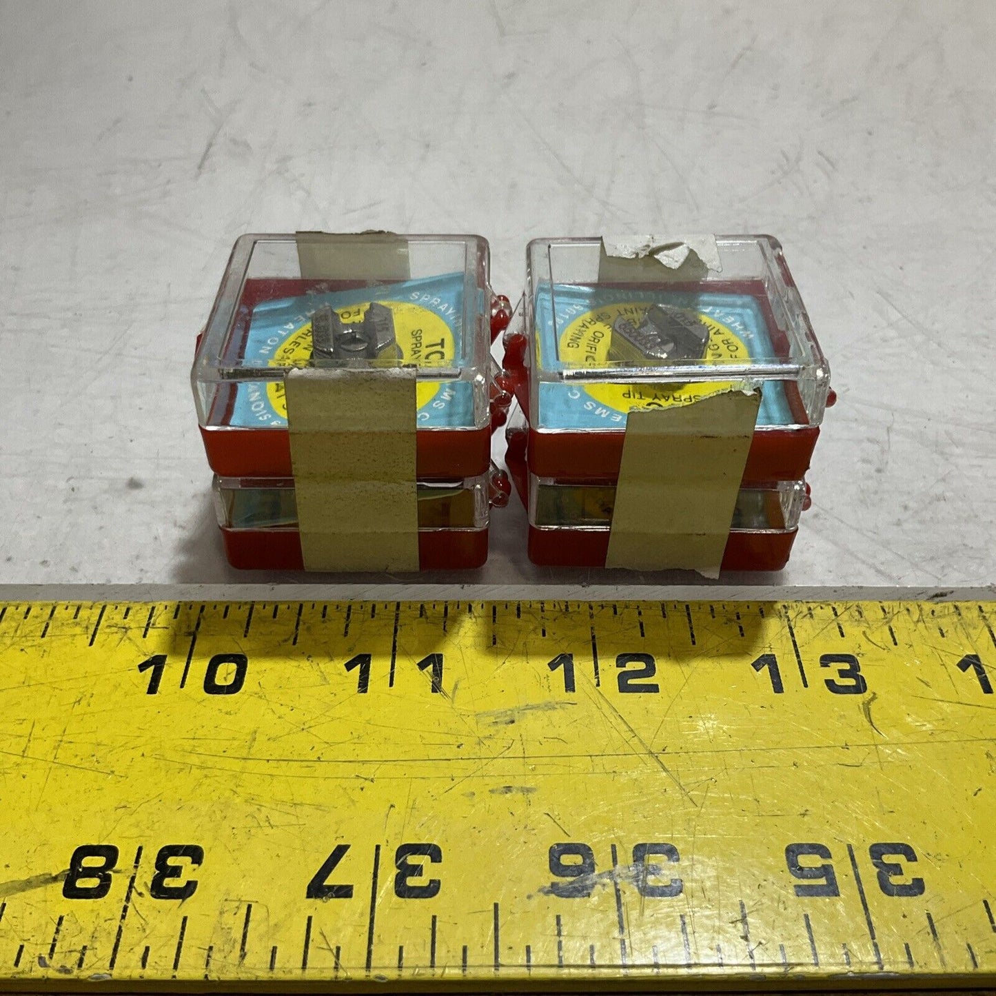 SPRAYING SYSTEMS CO 0.015 TC SPRAY TIP  650033 LOT OF 4 U3S