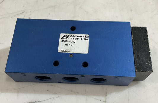 AV- AUTOMATIC VALVE  B8022-760  SOLENOID VALVE U3S