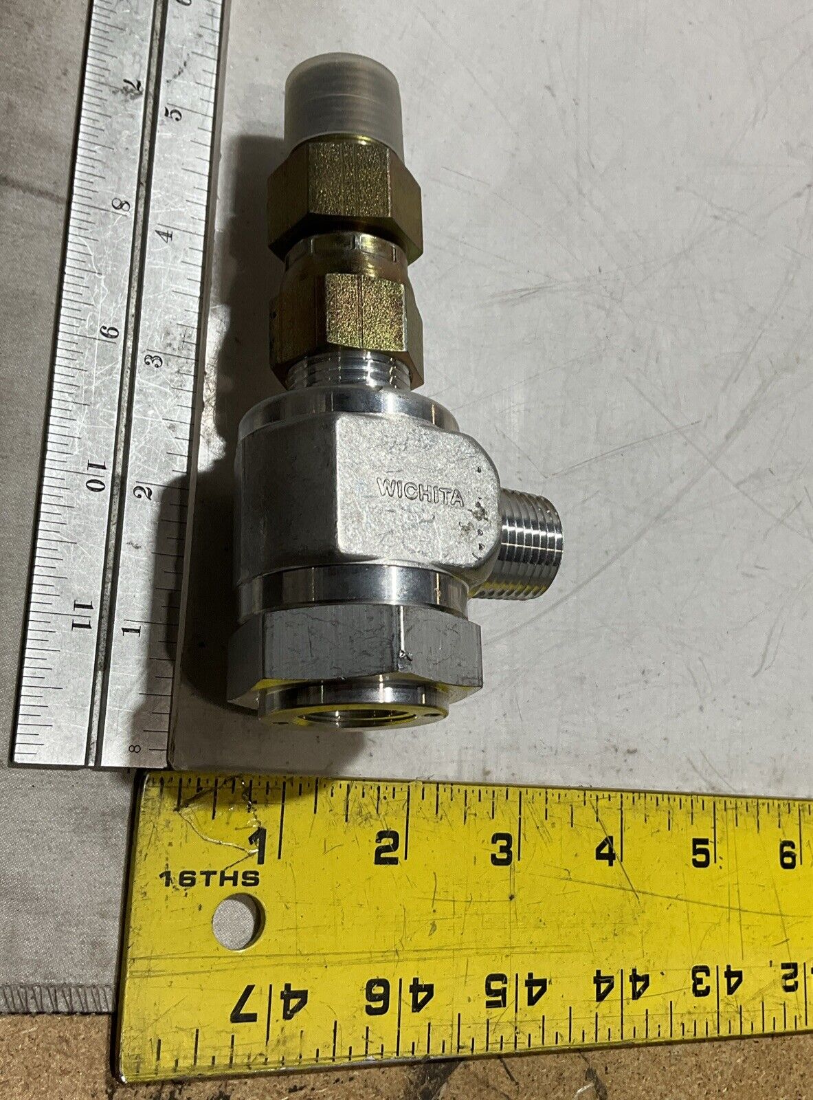 WICHITA  263-10-11  QUICK RELEASE VALVE LOT OF 2 U3S