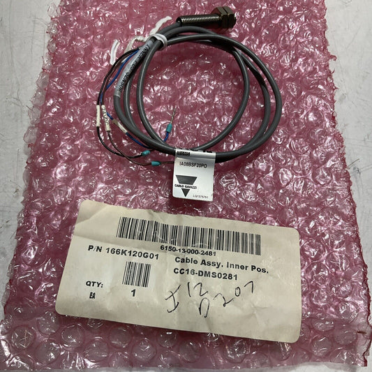 CARLO GAVAZZI  IA08BSF20PO INNER POS SENSOR  24VDC TB3:9  CABLE  ASSEMBLY U3S