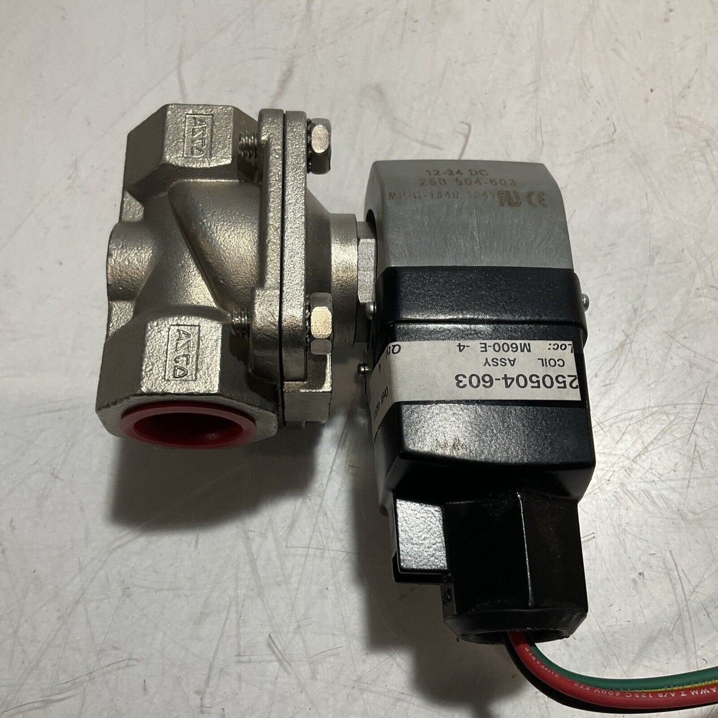 ASCO RED HAT EE8003P001  EE8210PO88  VALVE  SOLENOID 150PSI 2WATTS  U3S