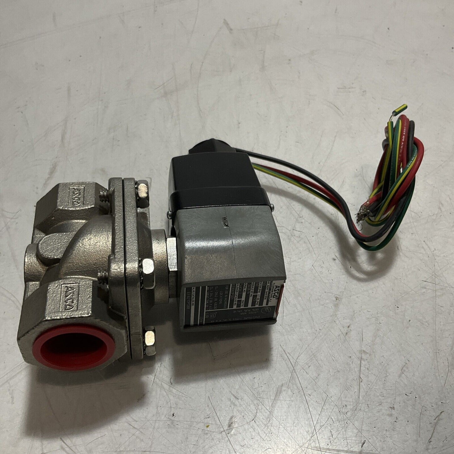 ASCO RED HAT EE8003P001  EE8210PO88  VALVE  SOLENOID 150PSI 2WATTS  U3S