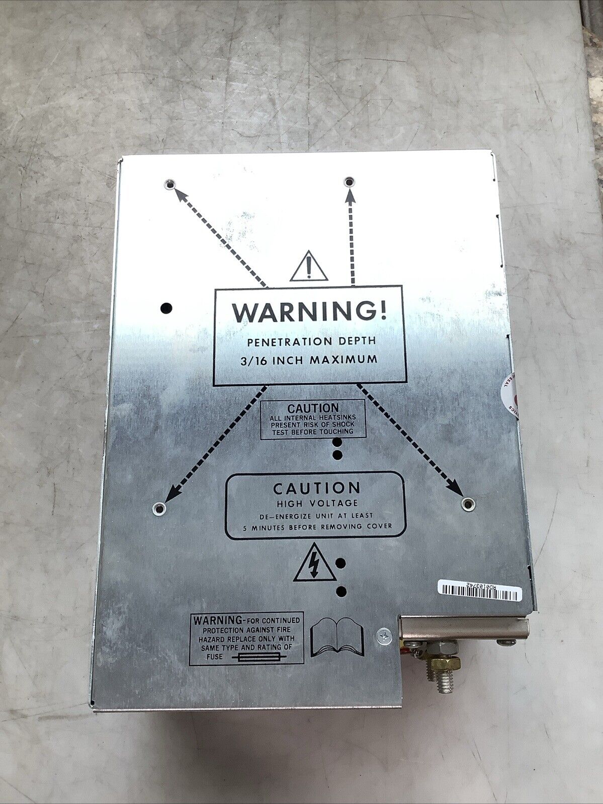 PIONEER MAGNETICS PM2501B-2 SWITCHING POWER SUPPLY 230VAC 20A