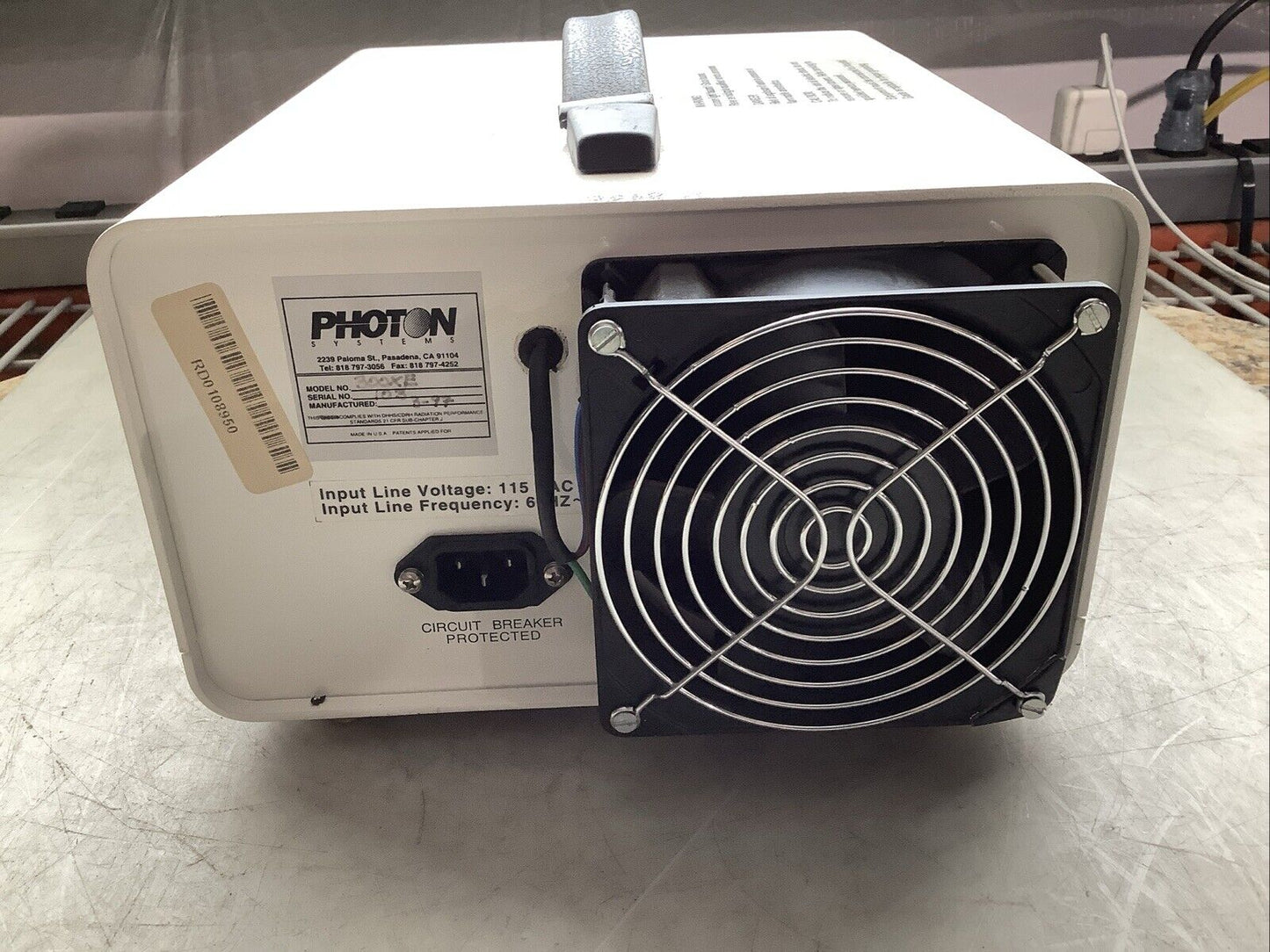PHOTON SYSTEMS 300XE WITE LITE ILLUMINATOR 115VAC 60HZ