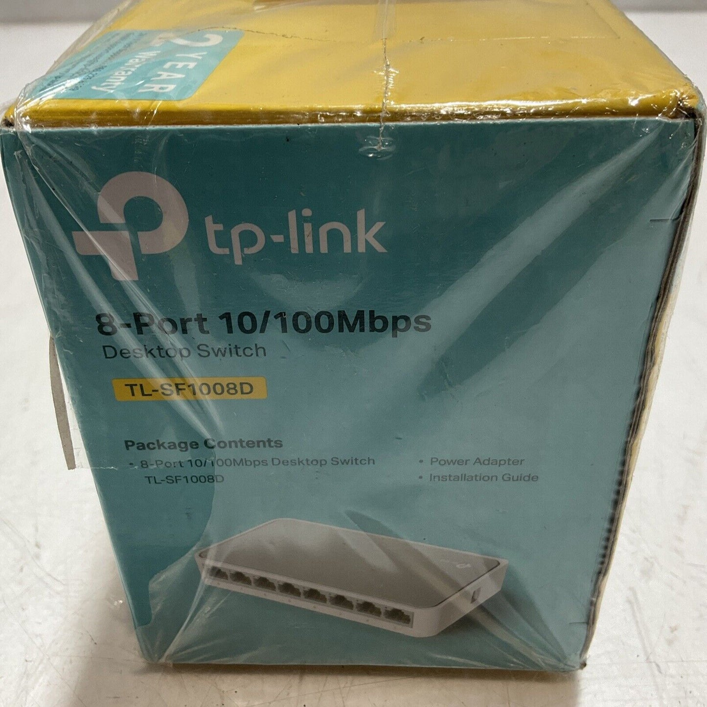 PTP-LINK  TL-SF1008D 8-PORT  10/100MBSPS DESKTOP SWITCH  U3S